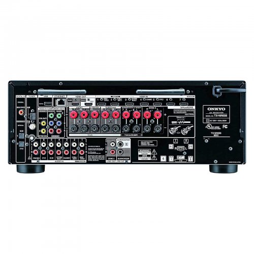 Задняя панель Onkyo TX-NR656